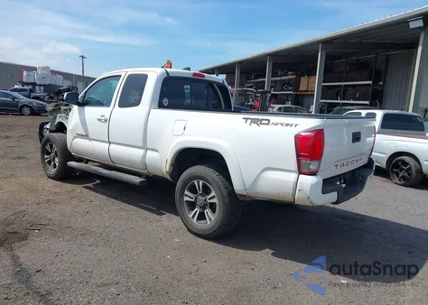 2016 Toyota Tacoma Trd Sport из США, поврежденный, VIN 5TFRZ5CN3GX006734